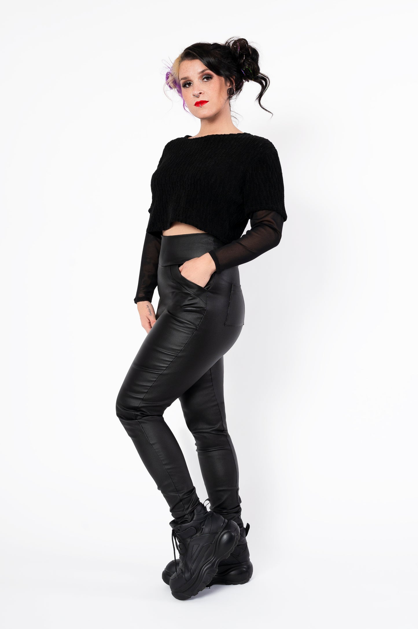 Jenny pants - Pleather