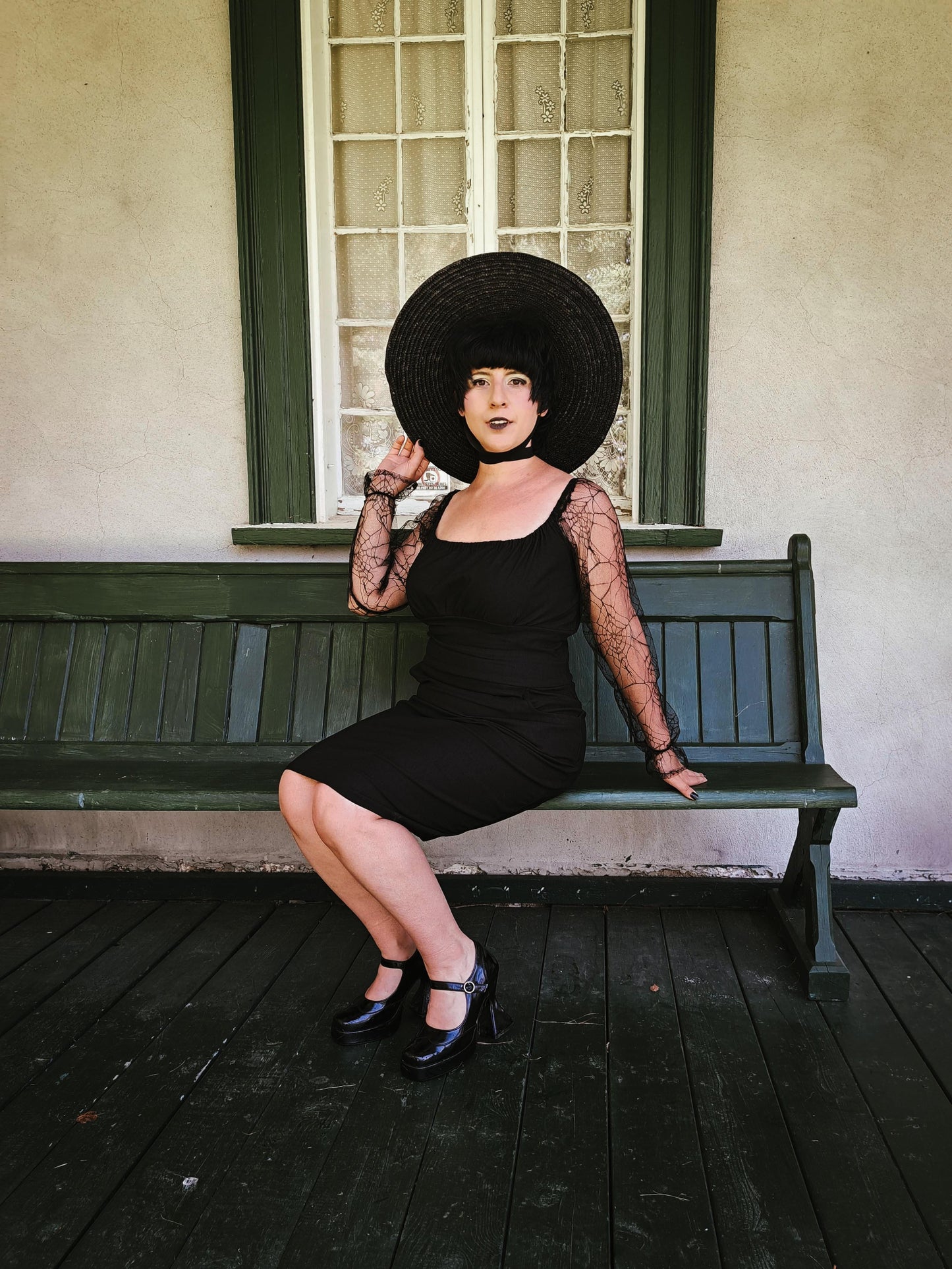 Tabatha dress - spiderweb