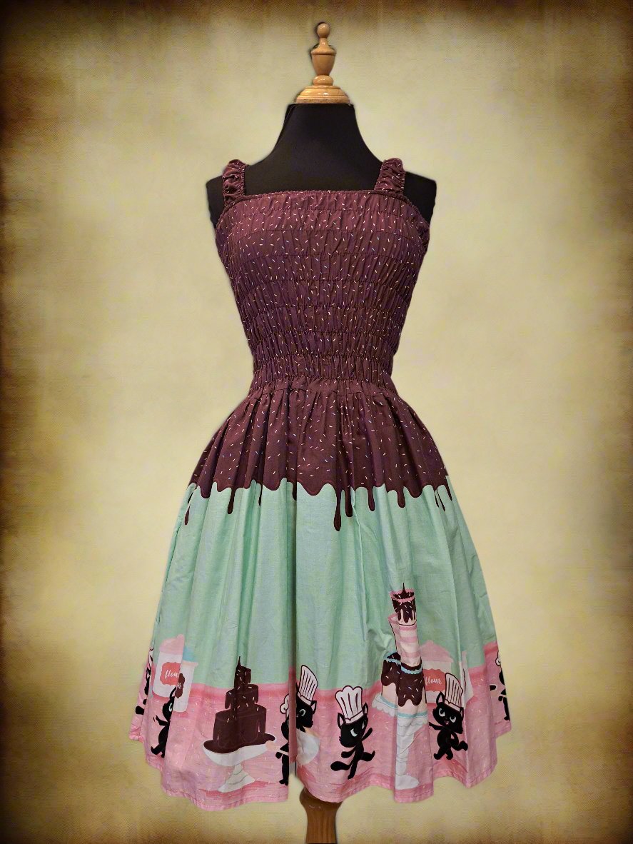 Chocomint kittens jumperdress