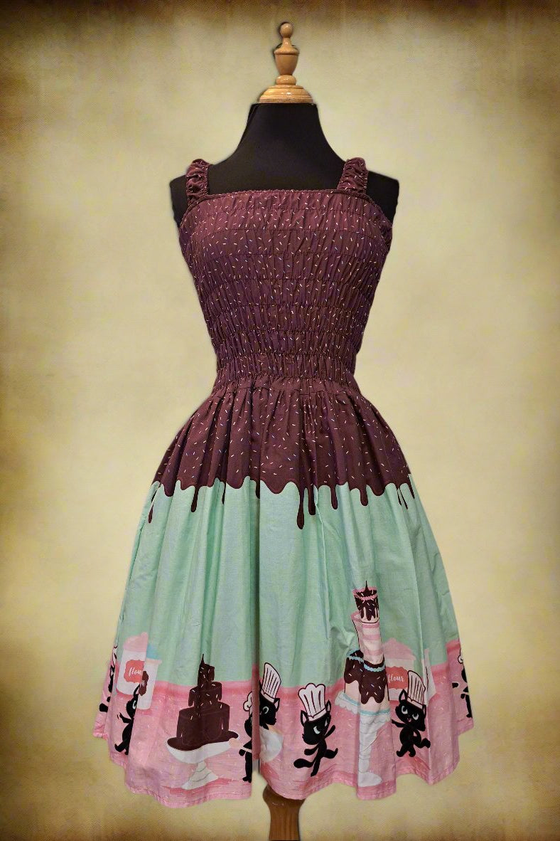 Chocomint kittens jumperdress