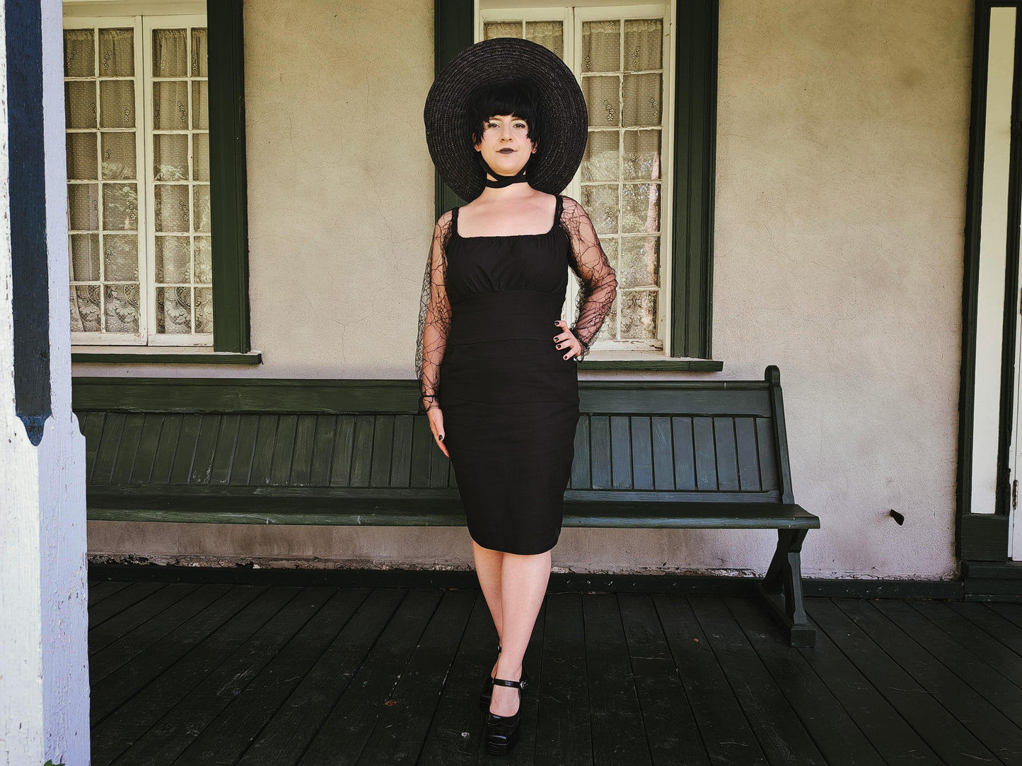 Tabatha dress - spiderweb