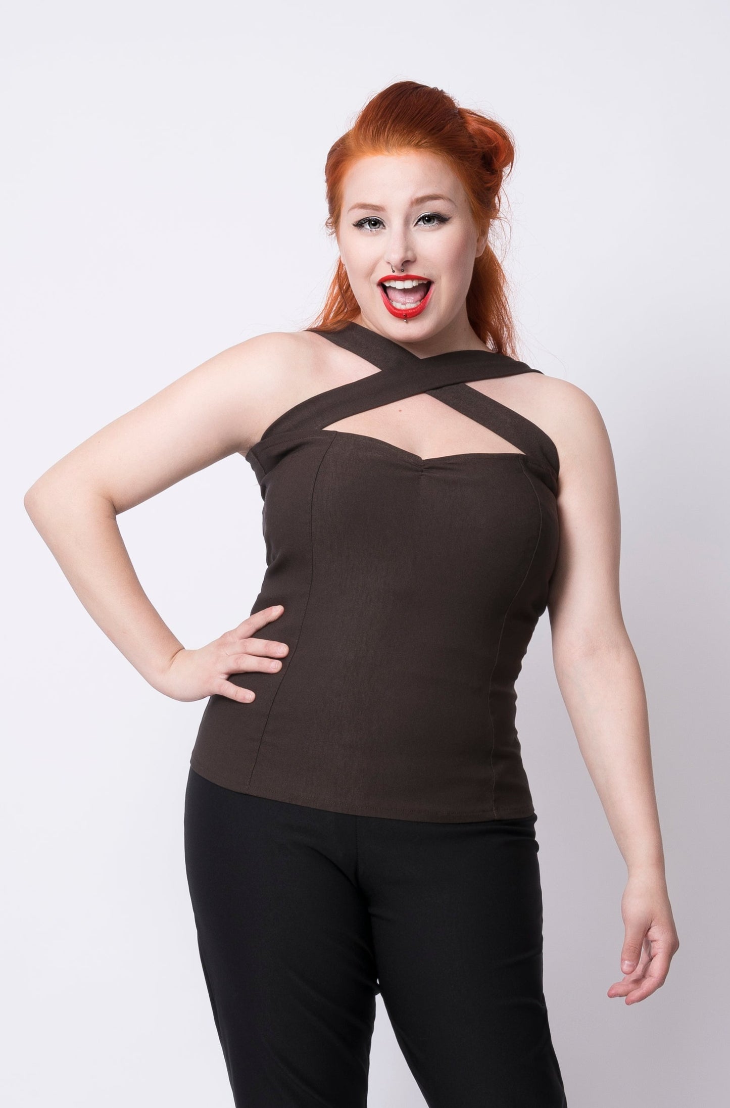 Camisole Vavavoom - brun 