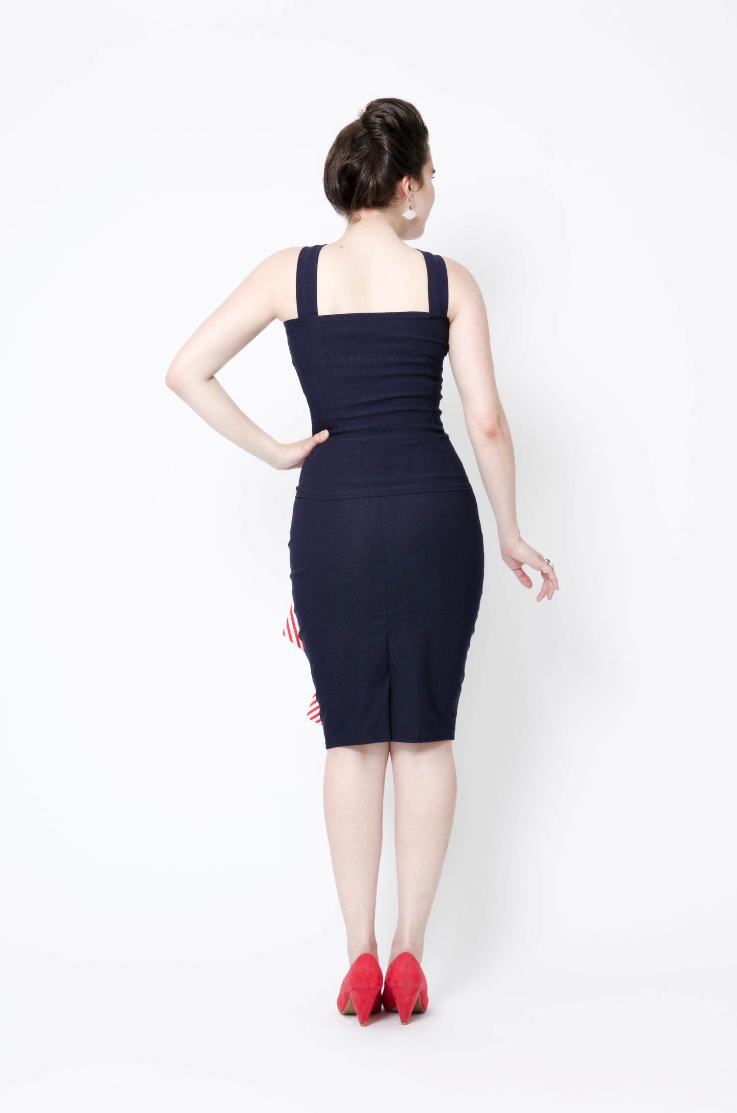 Vavavoom top - dark blue