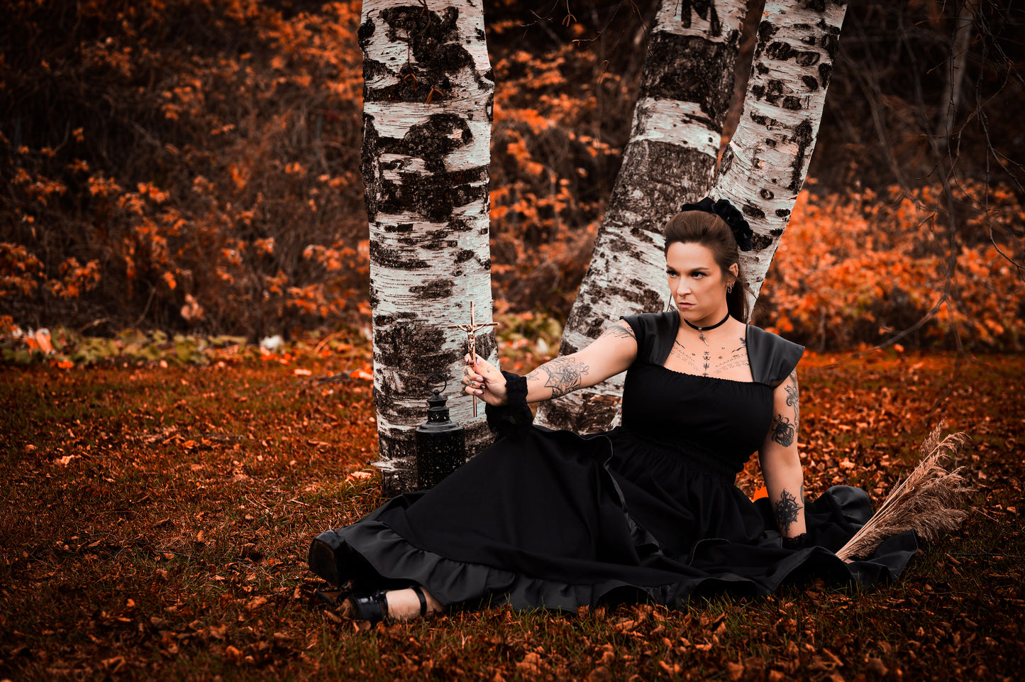 Requiem gown - black