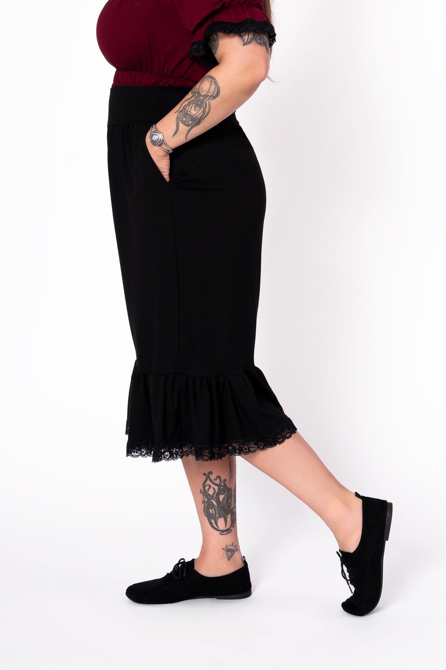 Pantalon Bloomers Love Like Blood - noir