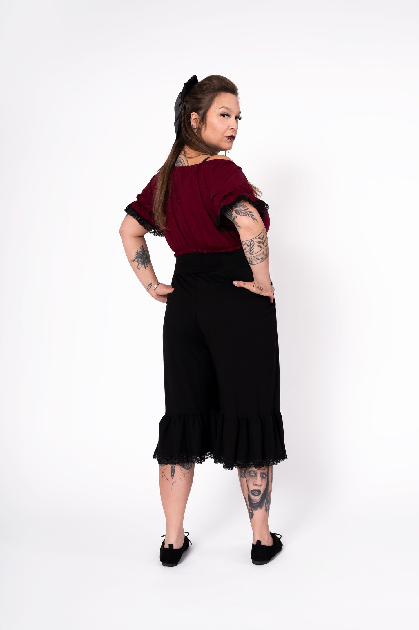 Pantalon Bloomers Love Like Blood - noir