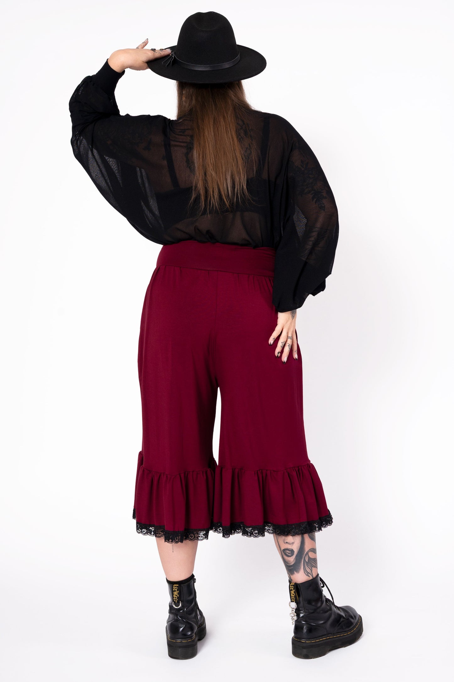 Pantalon bloomers Love Like Blood - bourgogne