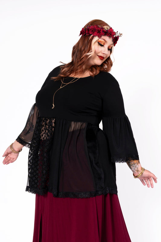 Chimère tunic - Black
