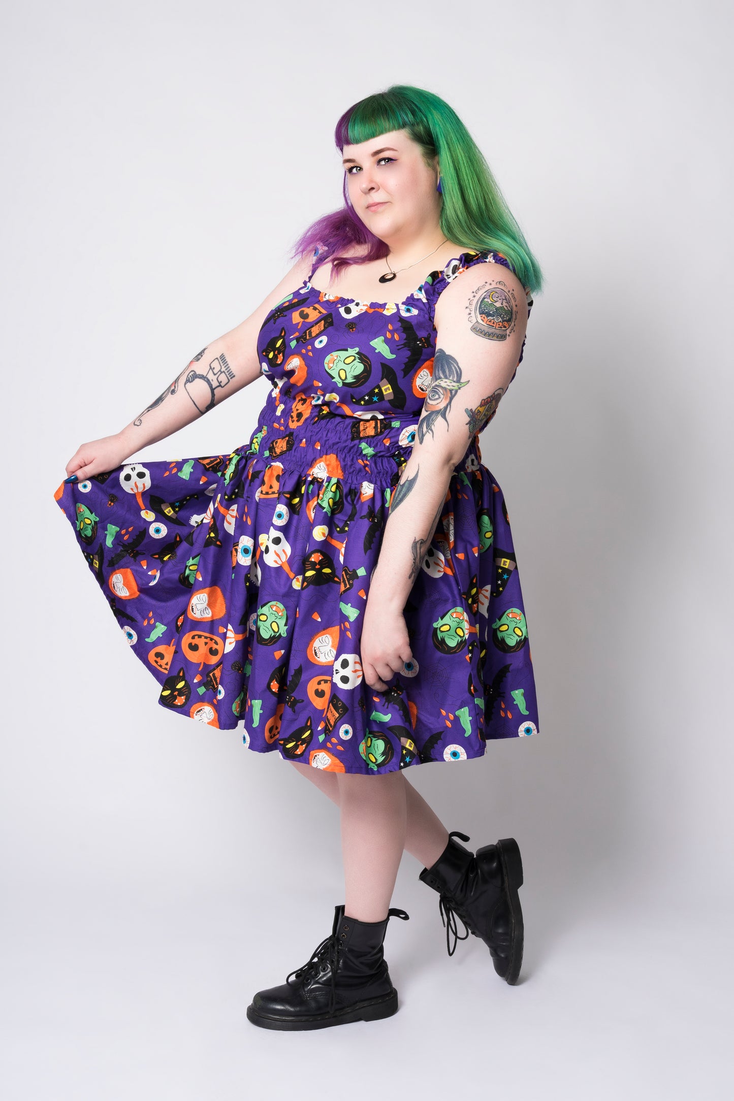 Party Monster dress - Purple