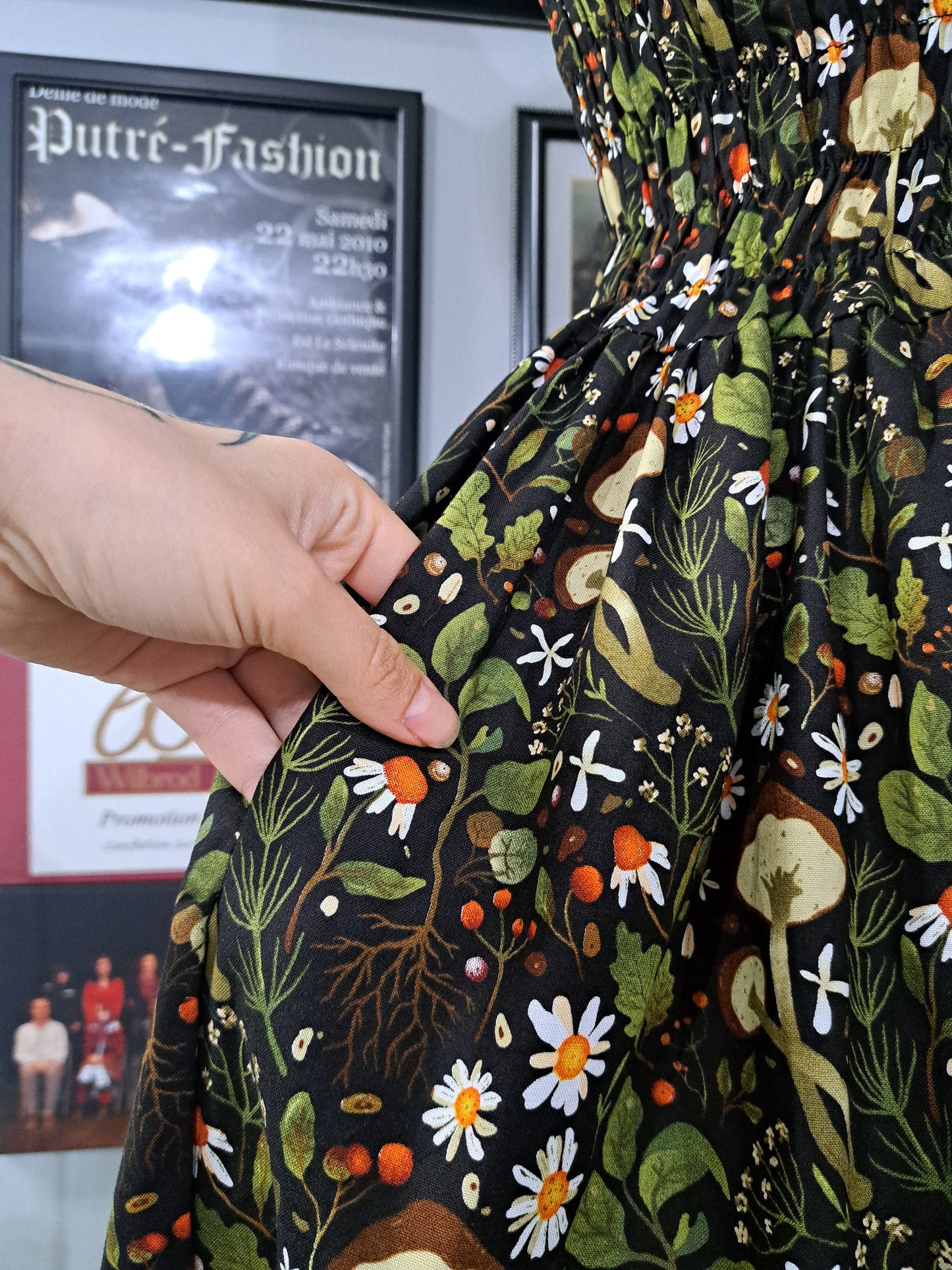 PRÉ-VENTE - Robe jumper Herbarium