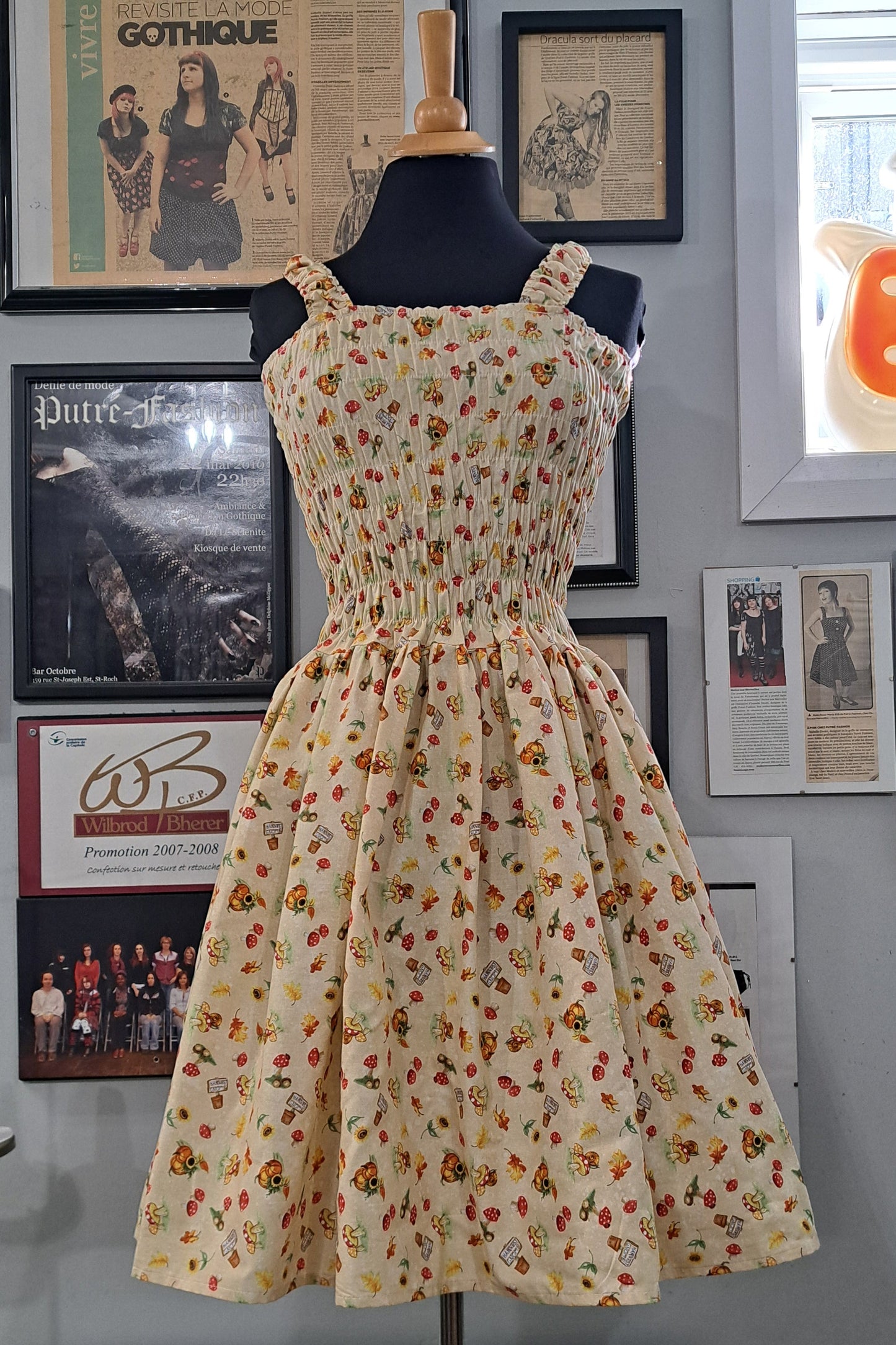 PRÉ-VENTE - Robe Jumper Champi-Mignon