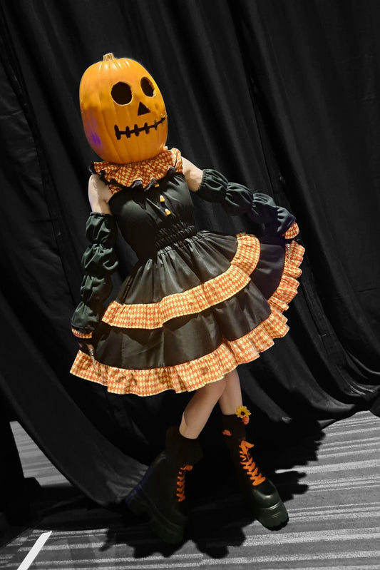 Robe Parade - robe arlequin Halloween vintage