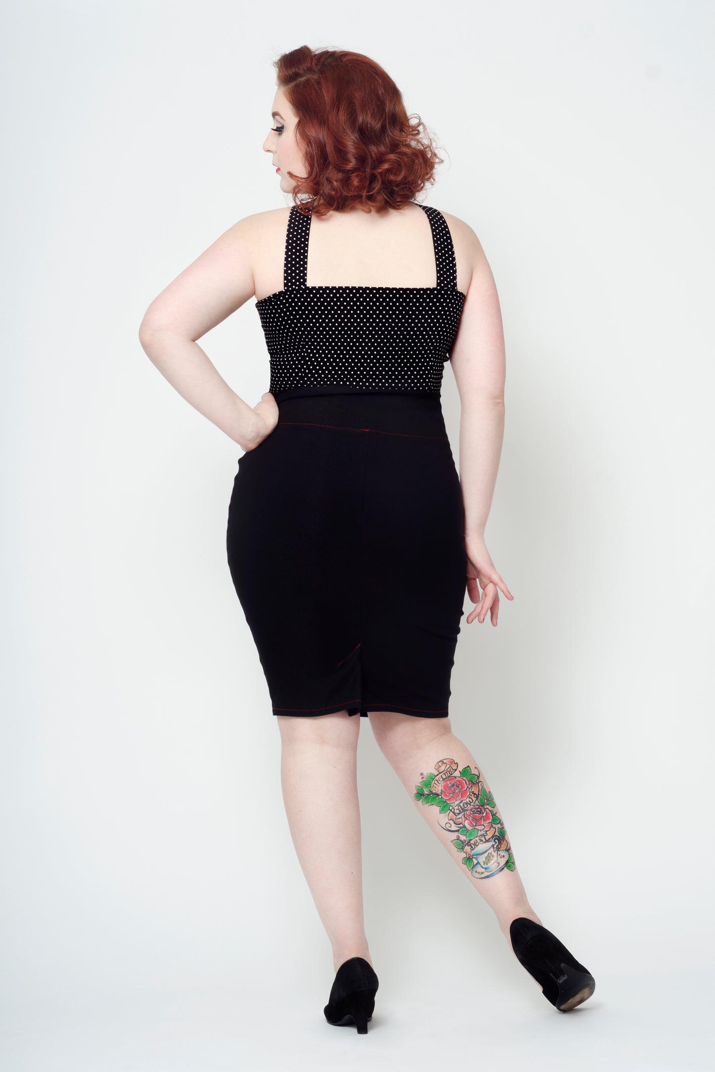 Vavavoom pencil skirt - black