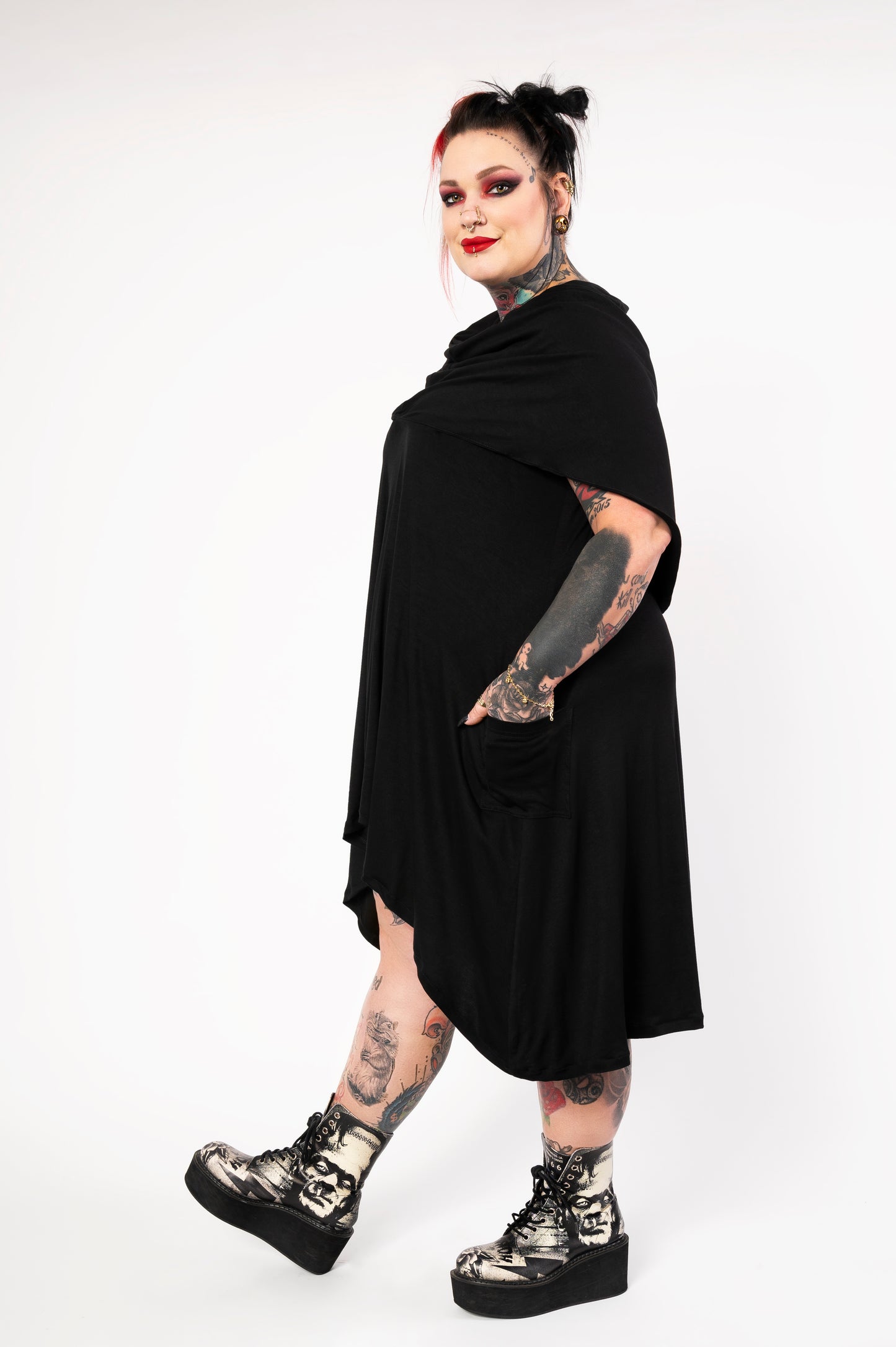 Rituel tunic - black